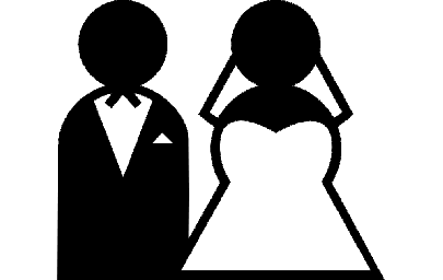 The layout of the "Bride and groom clipart" 0