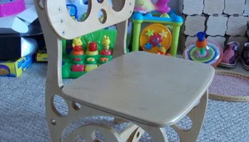 Макет "Декоративный детский стульчик для кормления на фрезерном станке с ЧПУ планы"