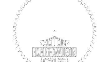 Макет "Harley davidson hd ur"
