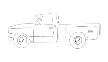 Model "Chevrolet 69 Truck"