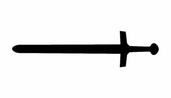Макет "Средневековый меч"