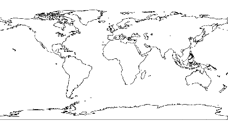 Макет "Карта мира" #1441443501 0