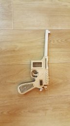 Макет "Mauser c96 с деревянной кобурой игрушечный пистолет" 2