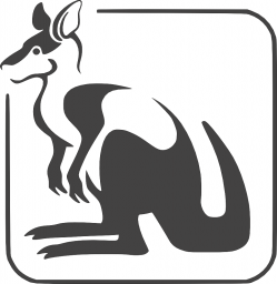 Логотип кенгуру 0