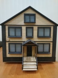 Макет "Деревянная модель дома" 1