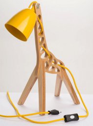 Макет "Шаблон лампы с жирафом" 0