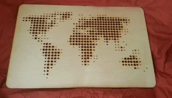 Макет "Карта мира"