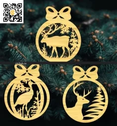 "Рождественский шар в виде животного" VM-869915533 0
