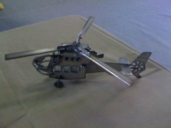Макет "Вертолет 3d модель" 0