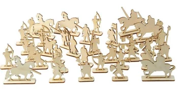 Макет "Армейские солдатики миниатюрные фигурки"