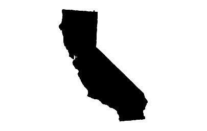 Макет "Карта штатов США калифорния ка" 0