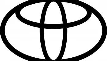 Тойота логотип вектор