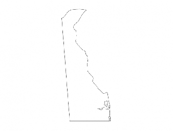 Макет "Карта штата Делавэр (de)" 0