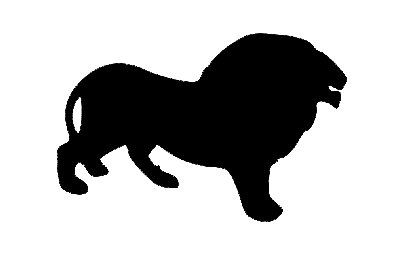 Layout "Silhouette of a lion" #7099922880 0