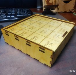 Макет "Коробка для хранения мелких предметов" 1