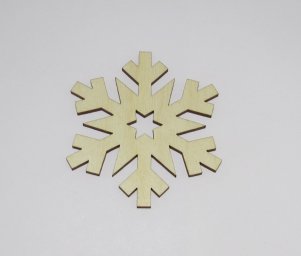 Макет "Подставки для снежинок березовая фанера 3 мм svg файл" 5