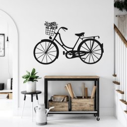 Макет "Декор для стен в виде велосипеда" 0