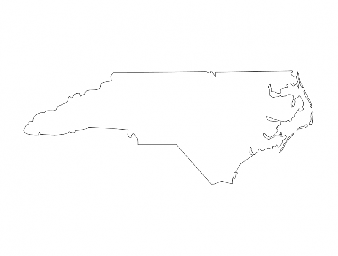 Карта Северной Каролины 0