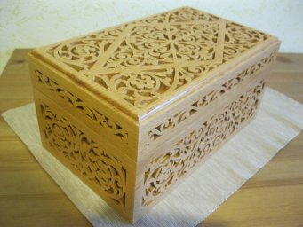 Макет "Декоративная деревянная коробка 6 мм" 0