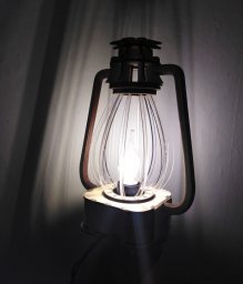 Макет "Классический фонарь ночник настольная лампа" 1