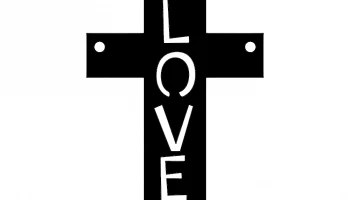 Макет "Любовный крест"