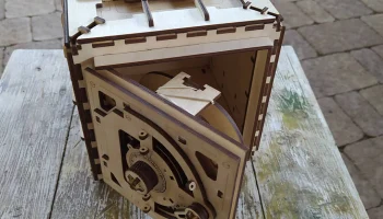 Деревянный сейф строительный набор 4 мм