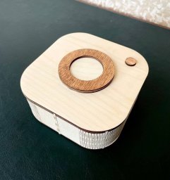 Макет "Instagram знак подарочная коробка 4 мм" 0