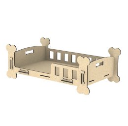 Макет "Милая собака кровать щенок кроватка мебель для животных" 0