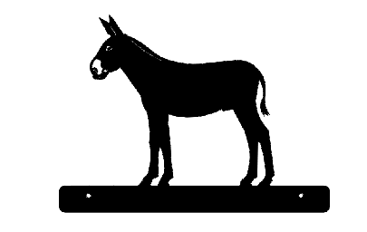 Mock-up "Donkey with a plate" #4088420190 0