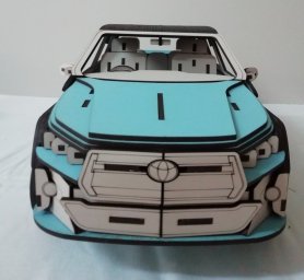 Макет "Toyota hilux 3d модель" 2