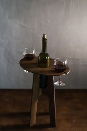 Макет "Держатель для вина винный стол для двоих подарок для пары" 1