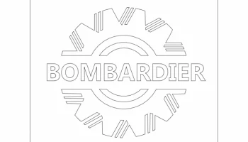 Макет "Логотип Bombardier" #7094110851