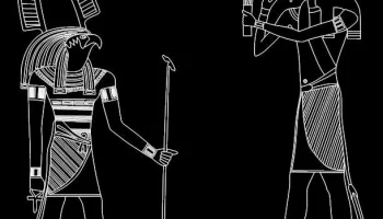 Макет "Древнеегипетские боги и богиня"