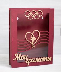 Макет "Рамка для отображения спортивных медалей" 0