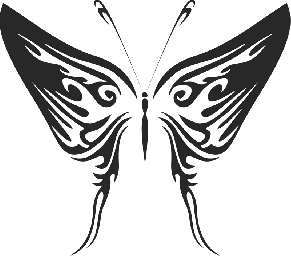 Макет "Бабочка векторная иллюстрация" #168785782 0