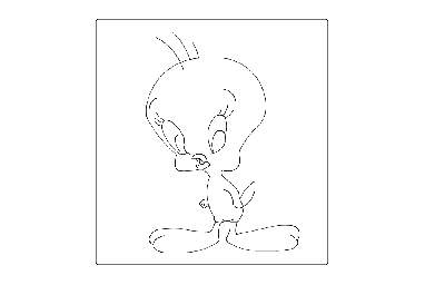 The layout of "Tweety" 0
