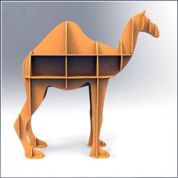 Макет "Верблюд полка книжный шкаф дисплей хранения мебель" 0