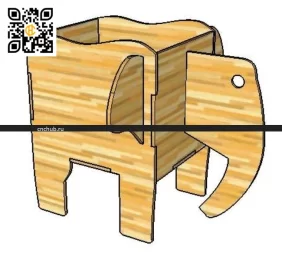 "Коробка со слоном" VM-54579721 0