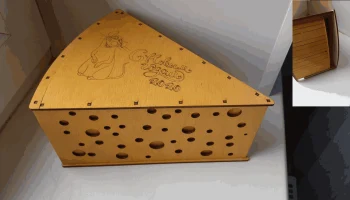 Сырная коробка tempalte