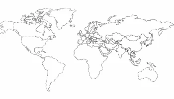 Макет "Карта мира" #7486484552