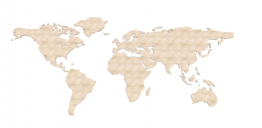 Макет "Карта мира" #3563557675 0