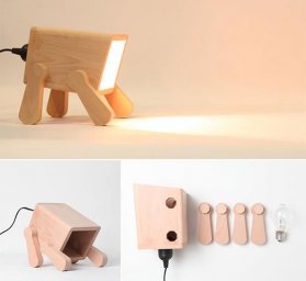 Макет "Иди на природу 9 креативных и крутых дизайнов деревянных ламп" 0