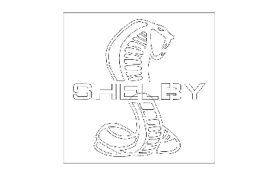 Макет "Логотип Shelby" 0