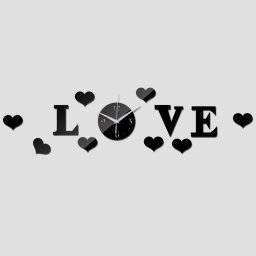 Макет "Часы с любовью" 0