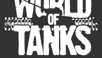 Макет "World of tanks трафарет арт вектор"