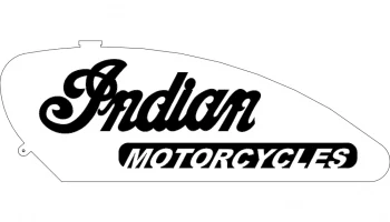 Mock-up of the Gas tank of Indian motorcycles #9968677124