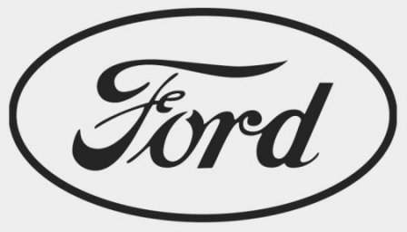 Макет "Логотип Ford" 0